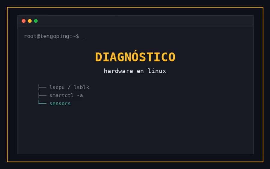 Diagnóstico de hardware en Linux desde terminal